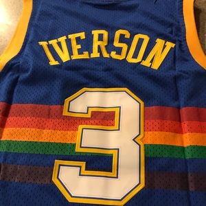 Allen Iverson Denver Nuggets Jersey